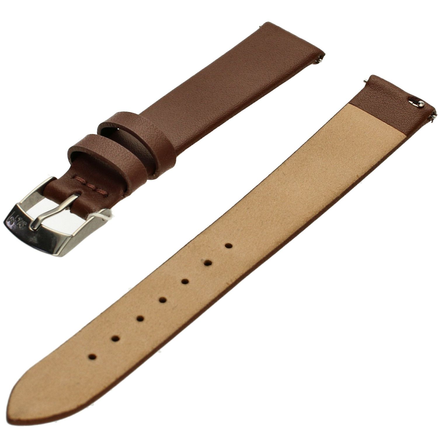 Skórzane paski do zegarków MORELLATO Wytrzymały i solidny pasek do zegarka, włoskiej marki MORELLATO w kolorze brązowym został wykonany z bardzo wytrzymałej i wygodnej w użytkowaniu skóry cielęcej⌚Paski na każdą oka (3).jpg